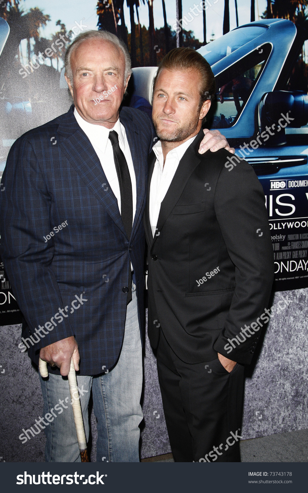 Los Angeles - Mar 22: James Caan, Son Scott Caan Arrive At The Los ...