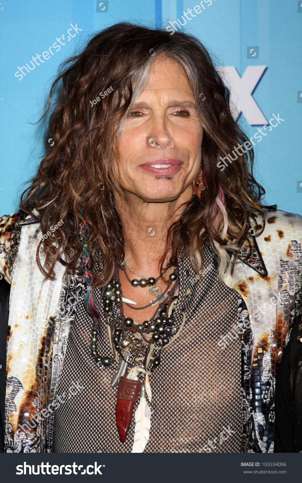 Los Angeles - May 23: Steven Tyler In The Press Room Of The 