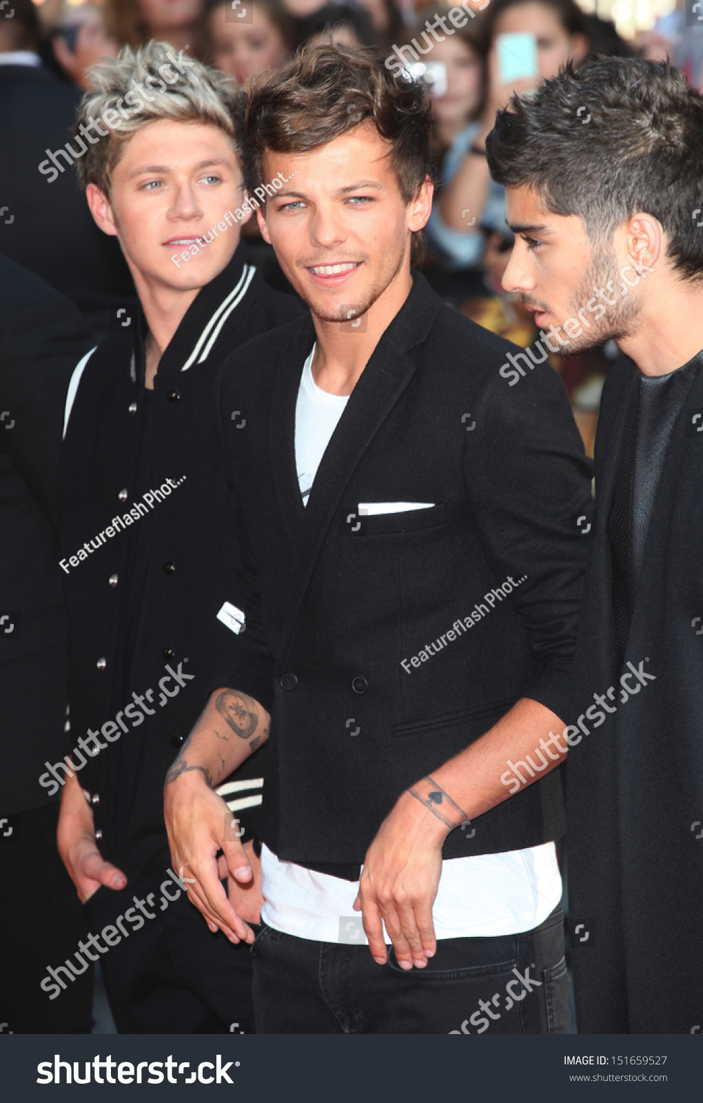 Louis Tomlinson One Direction Arriving Uk Stock Photo Edit Now