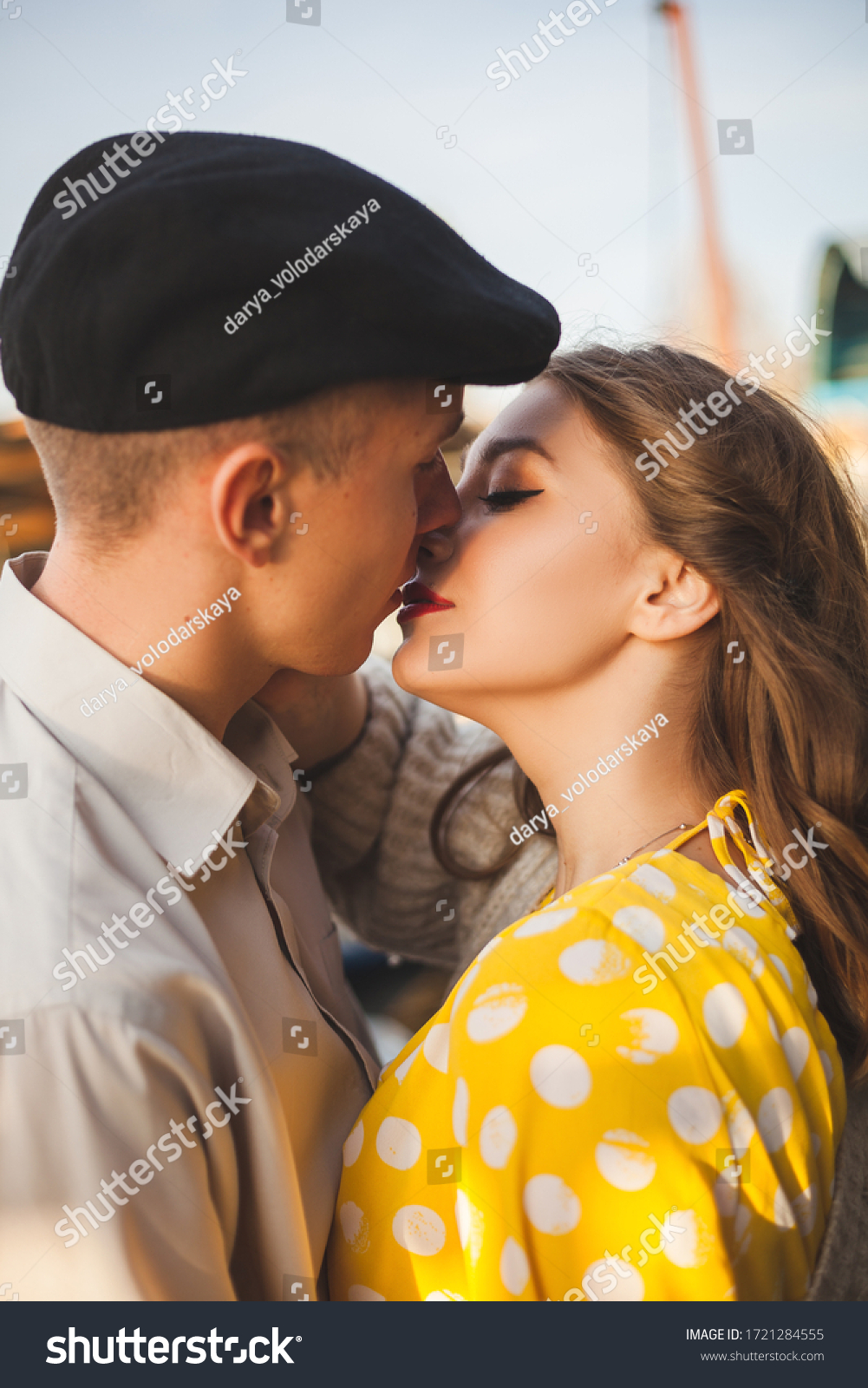 Love Between Man Woman Stock Photo (Edit Now) 1721284555 Shutterstock