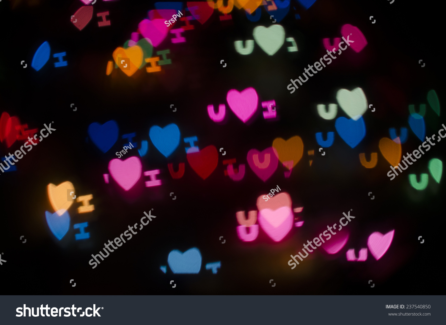 Love Bokeh Background Stock Photo 237540850 - Shutterstock