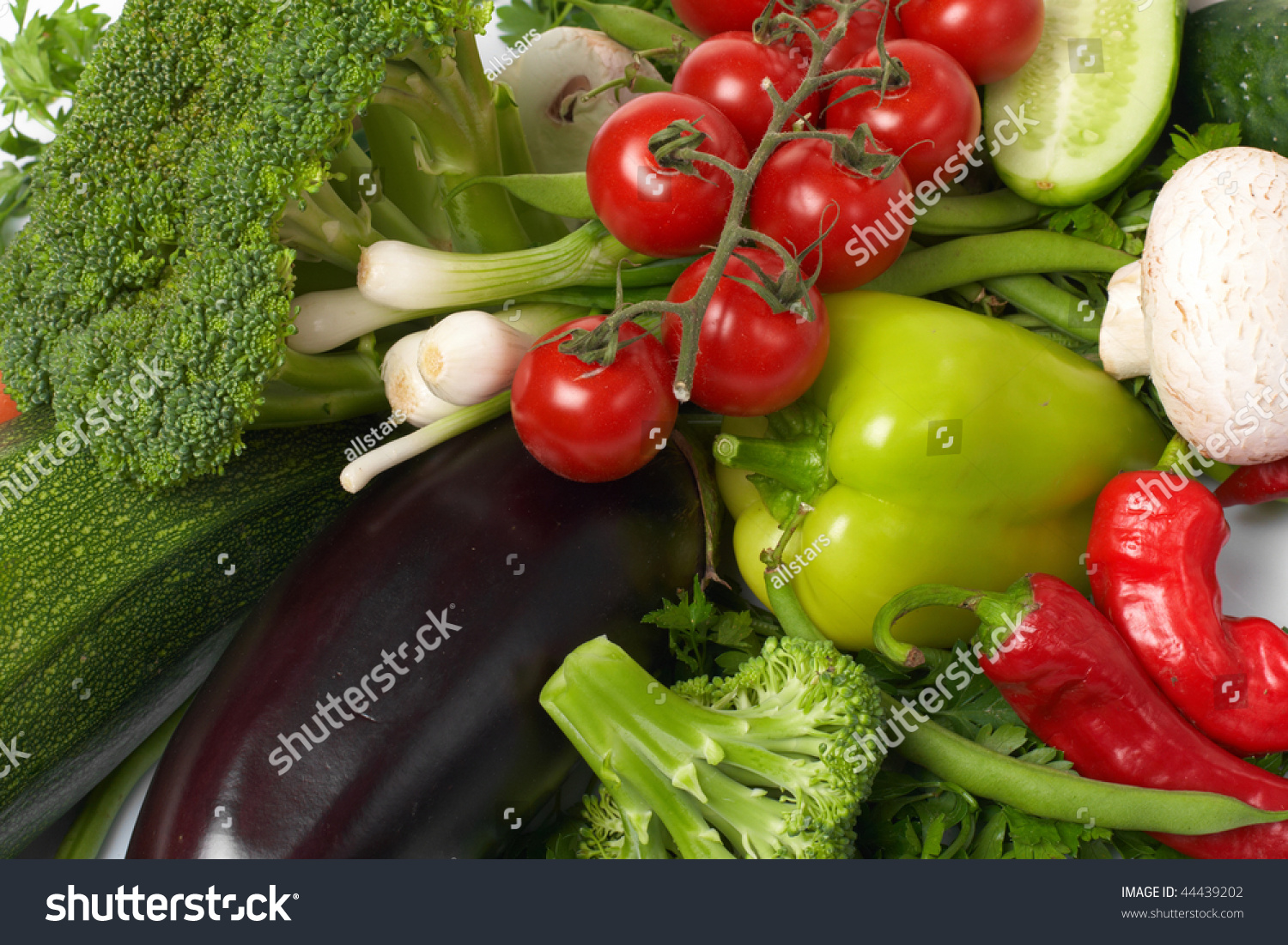 Low-Calorie Vegetables Stock Photo 44439202 : Shutterstock