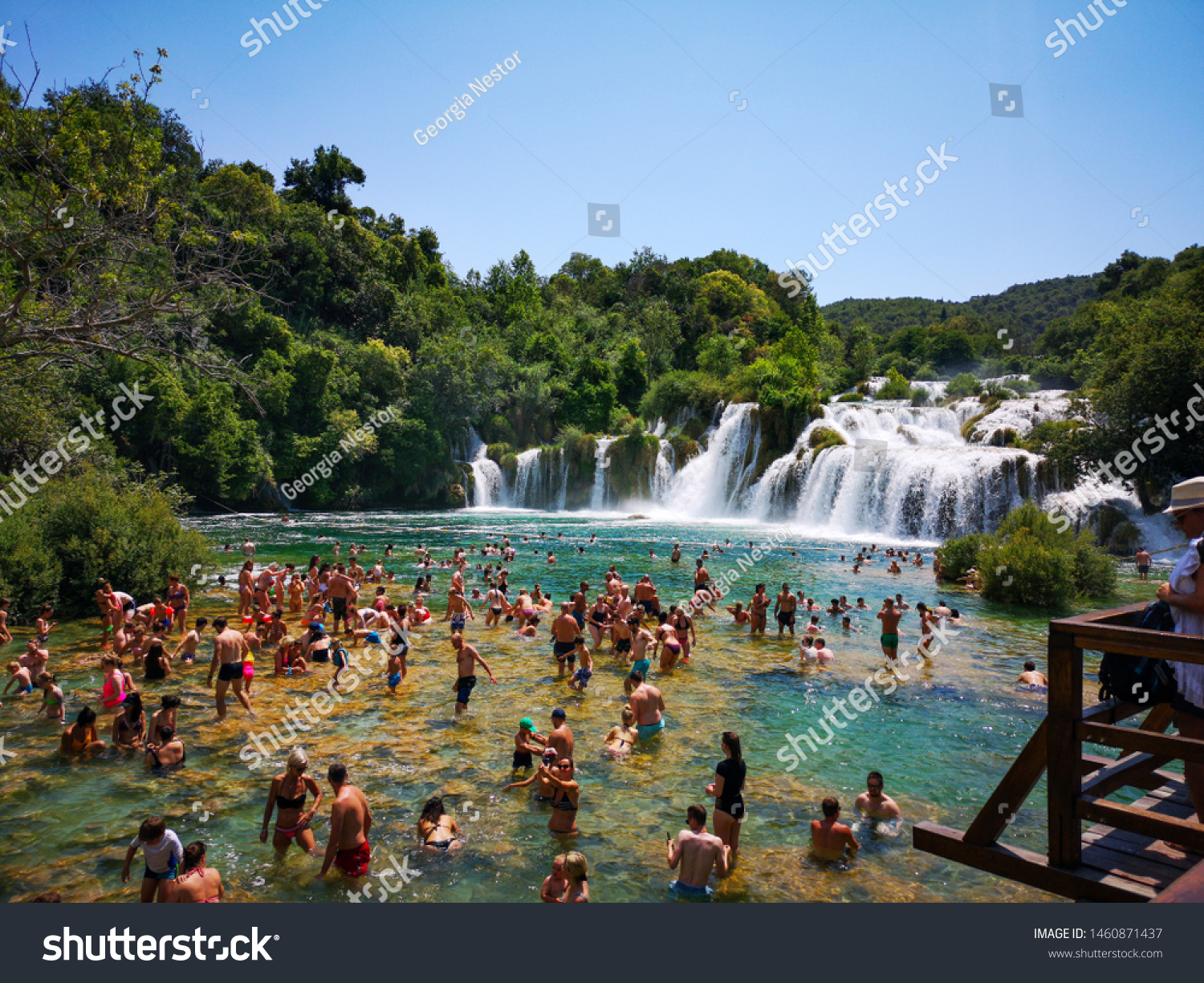 Lozovac Croatia July 19 19 Krka Stock Photo Edit Now