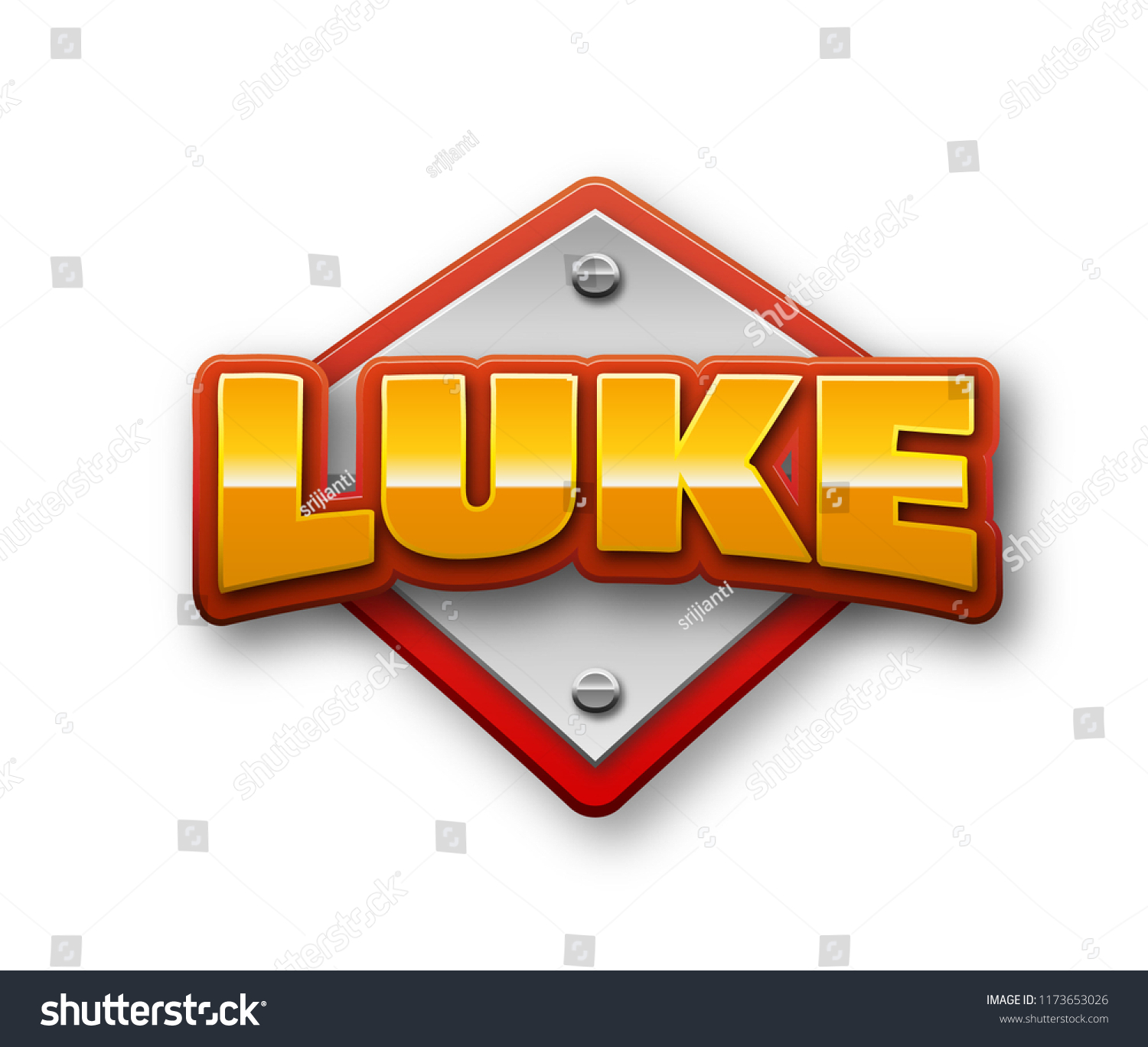 luke-popular-nick-names-around-world-stock-illustration-1173653026