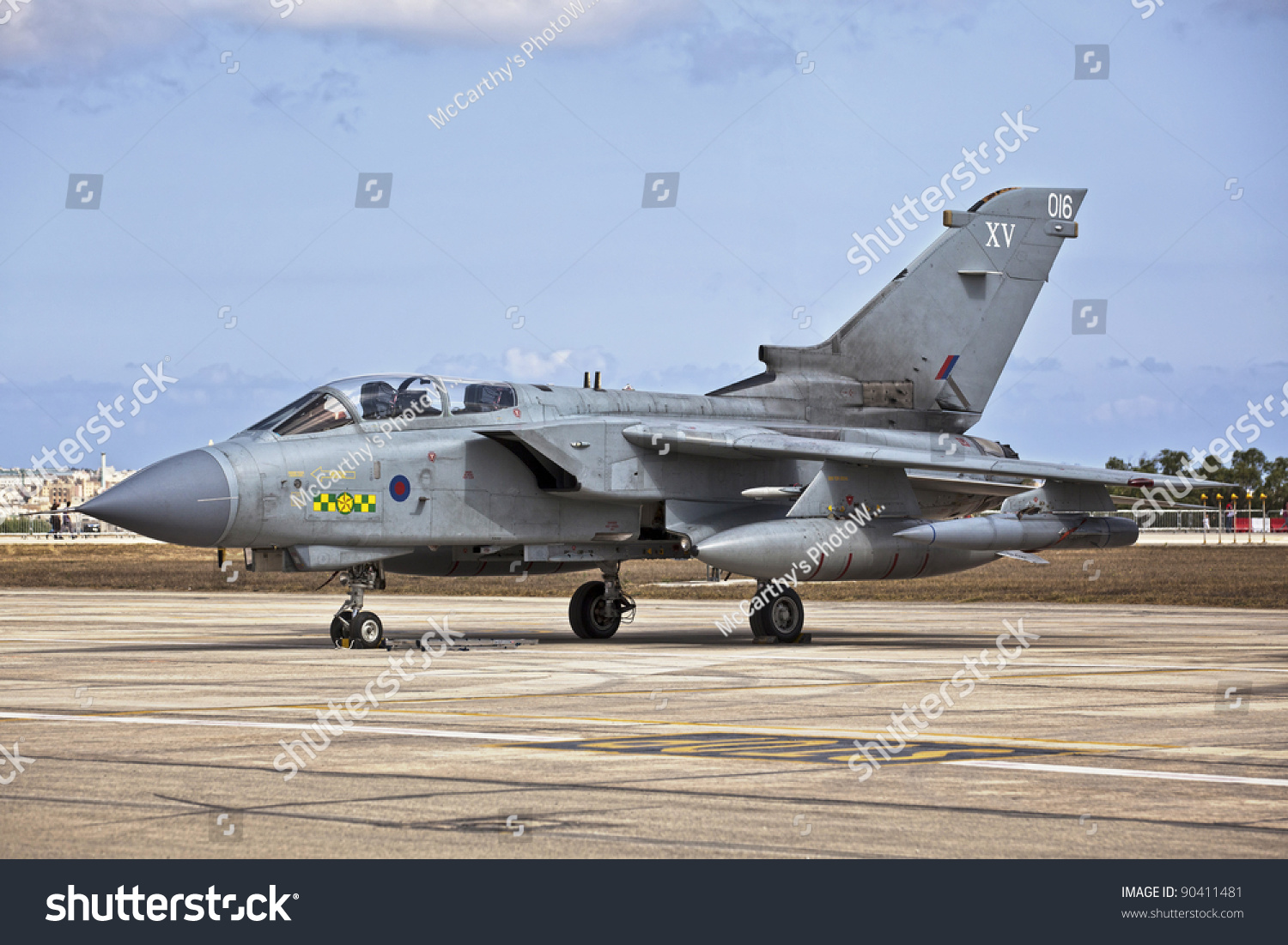 Luqa, Malta - 25 Sep - Raf 15th Squadron Tornado During The Malta ...