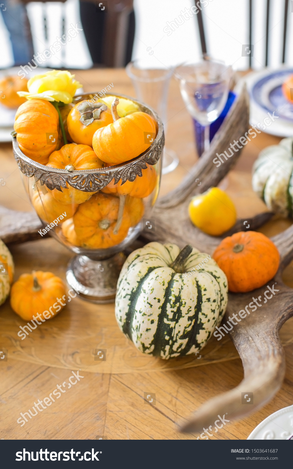 Luxurious Elegant Wedding Decor Autumn Style Stock Photo Edit Now