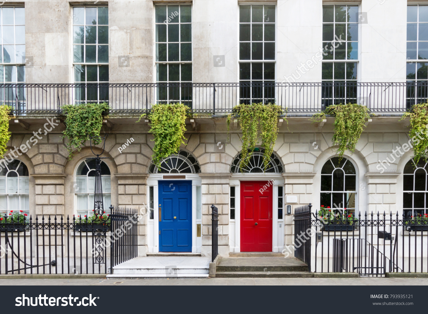 Luxurious Old Town House White Facade Stock Photo Edit Now