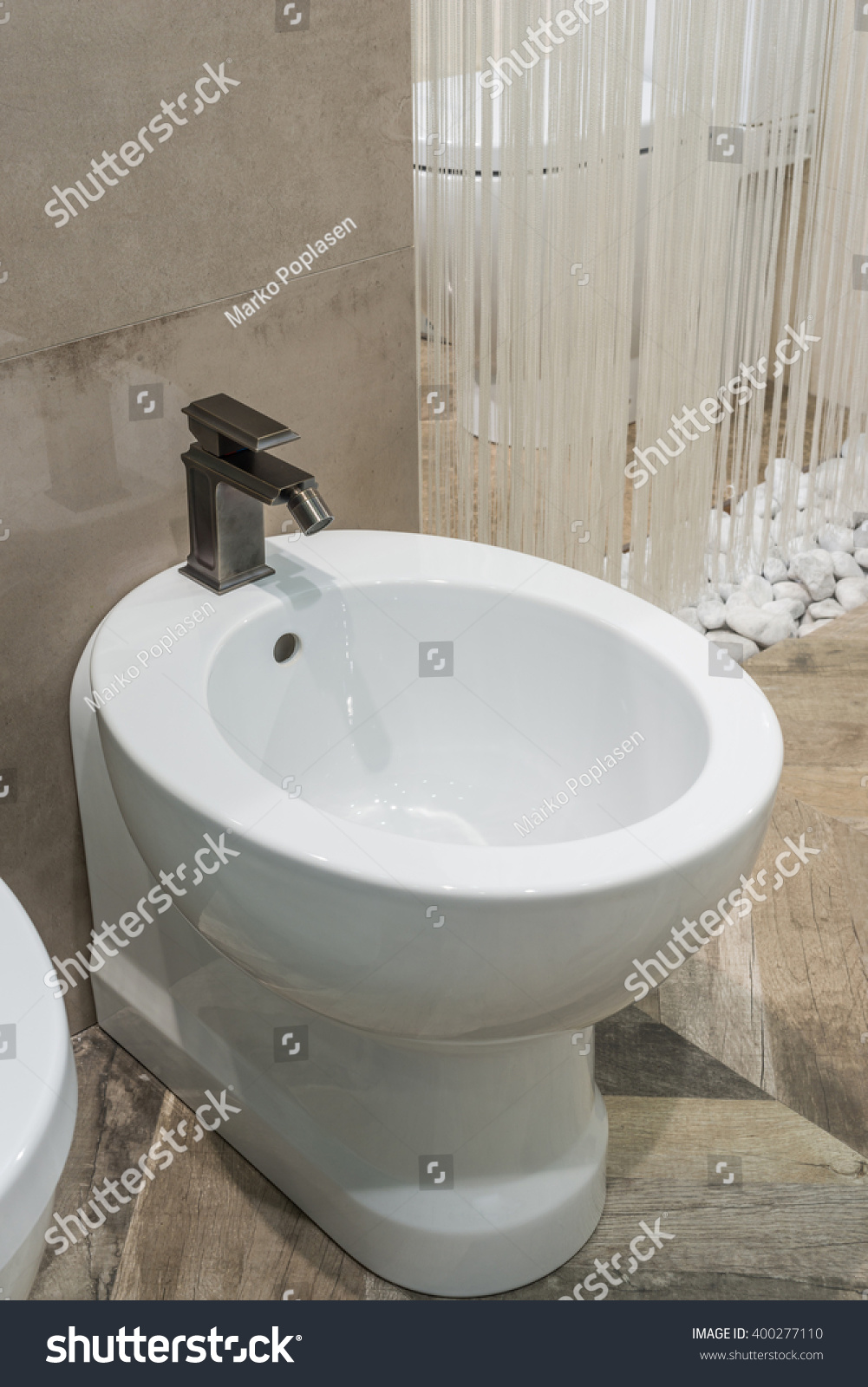 Luxury Bathroom Closeup Watercloset Bidet Stock Photo Edit Now