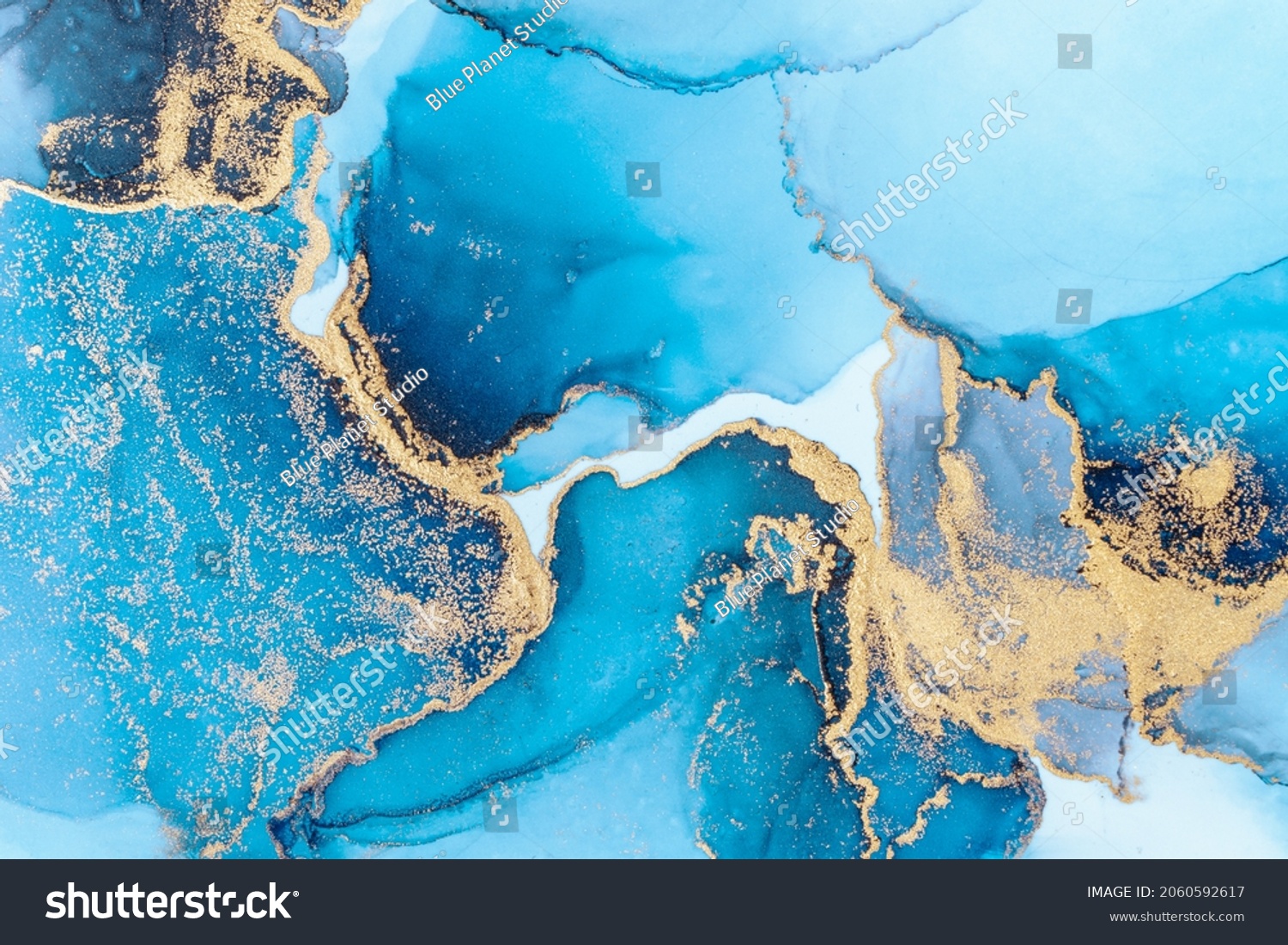 Luxury Blue Abstract Background Marble Liquid Stock Photo (Edit Now ...