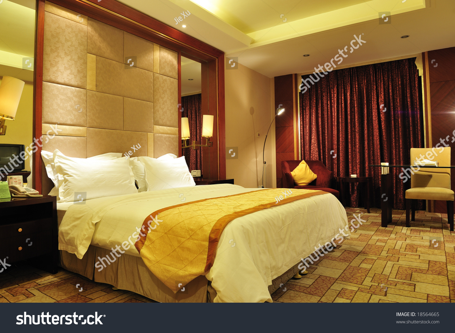 Luxury Hotel Room Stock Photo 18564665 : Shutterstock