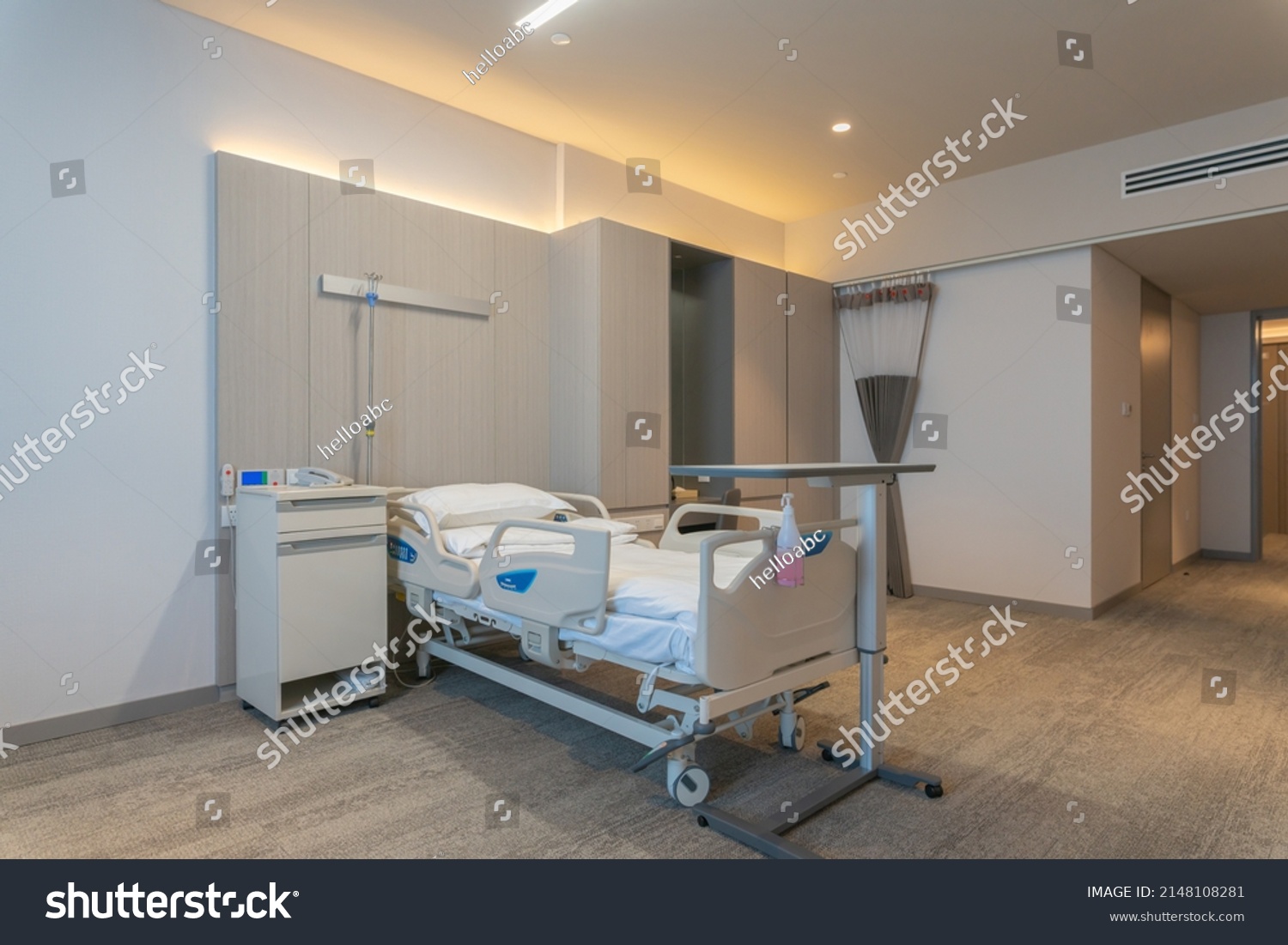 Luxury Icu Room Modern Hospital Furniture Stock Photo 2148108281 ...