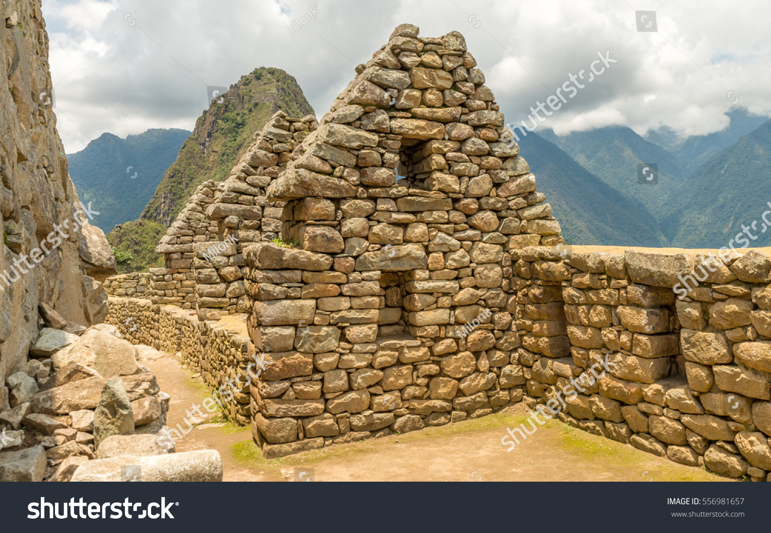 Machu Picchu Peru Stock Photo 556981657 