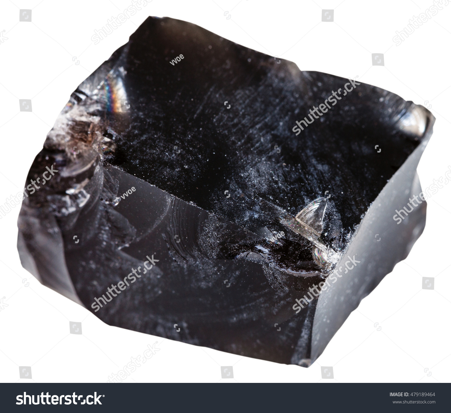 Macro Shooting Igneous Rock Specimens Black Stock Photo 479189464 ...