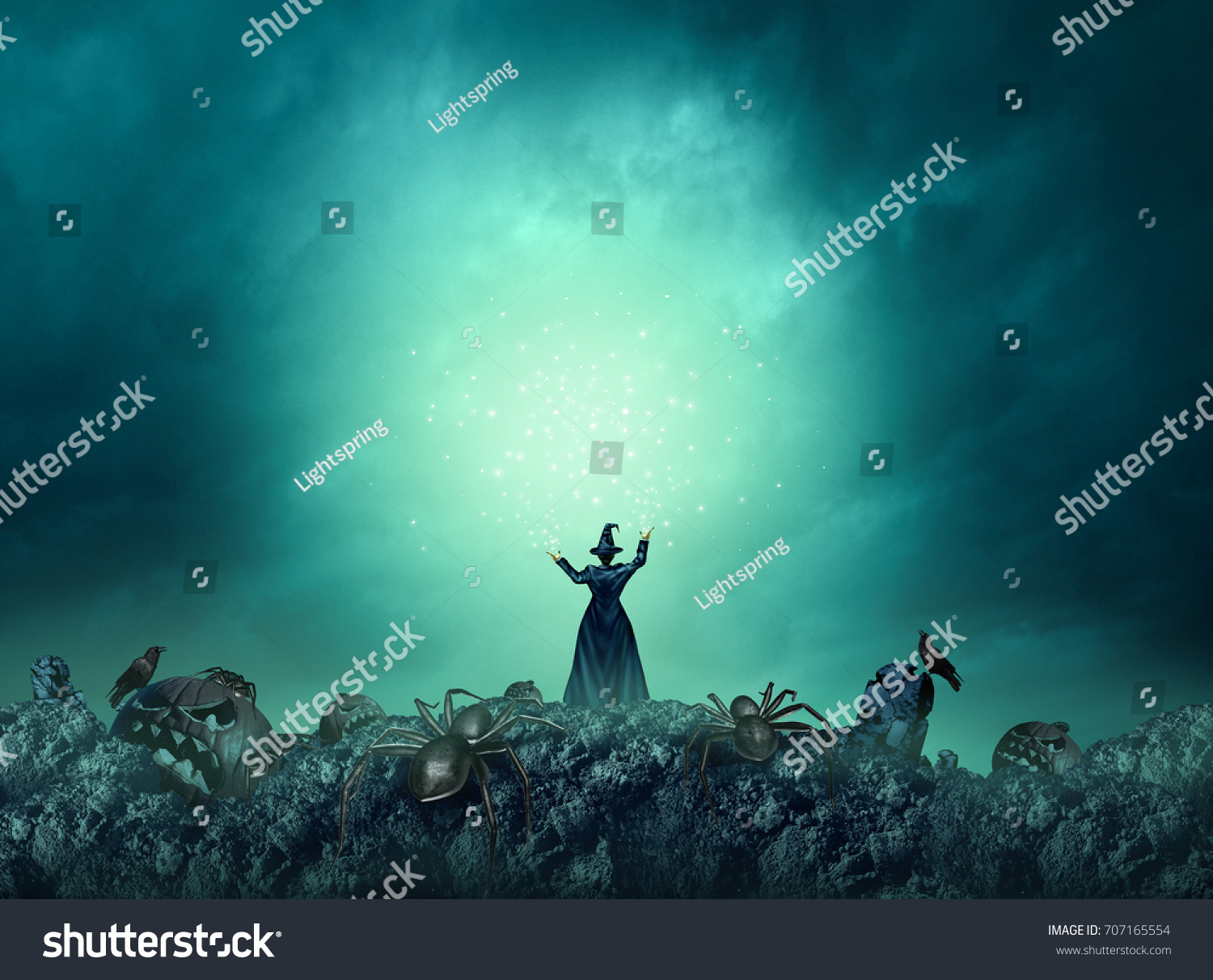 1010 Woman Casting Spell Stock Illustrations Images And Vectors Shutterstock 