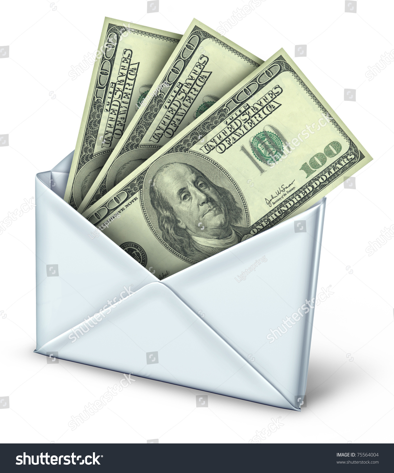 envelope of money