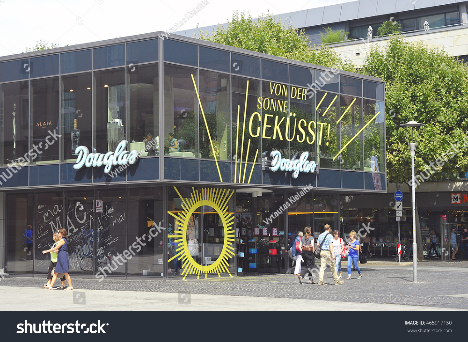 Mainzgermanyaug 01douglas Store Mainz On August Stock Photo Edit Now