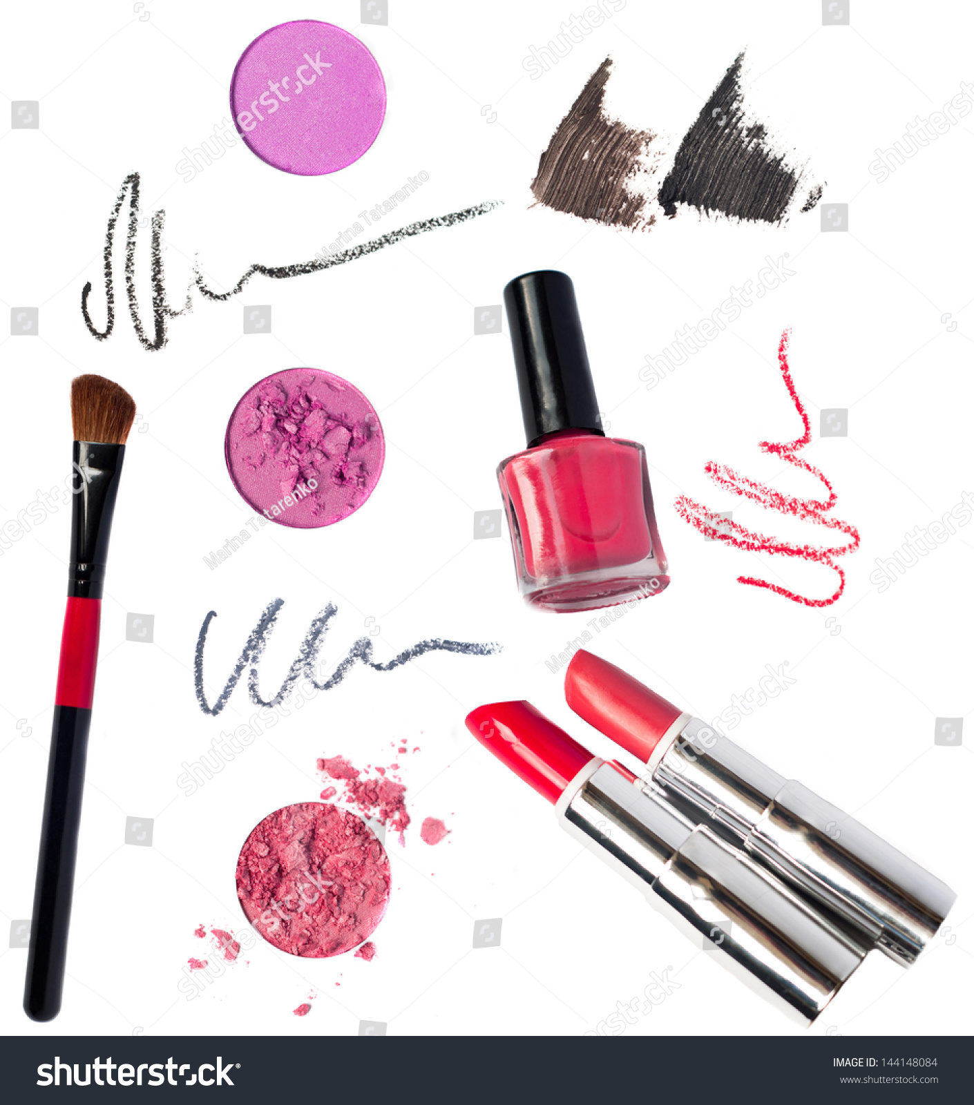 Red brush: application, unique properties Red brush: application, unique properties