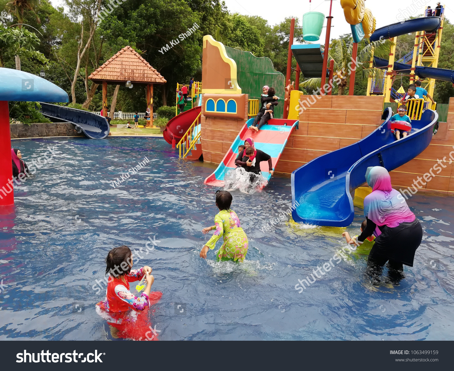 Water park amverton Riverine@Amverton, Taman