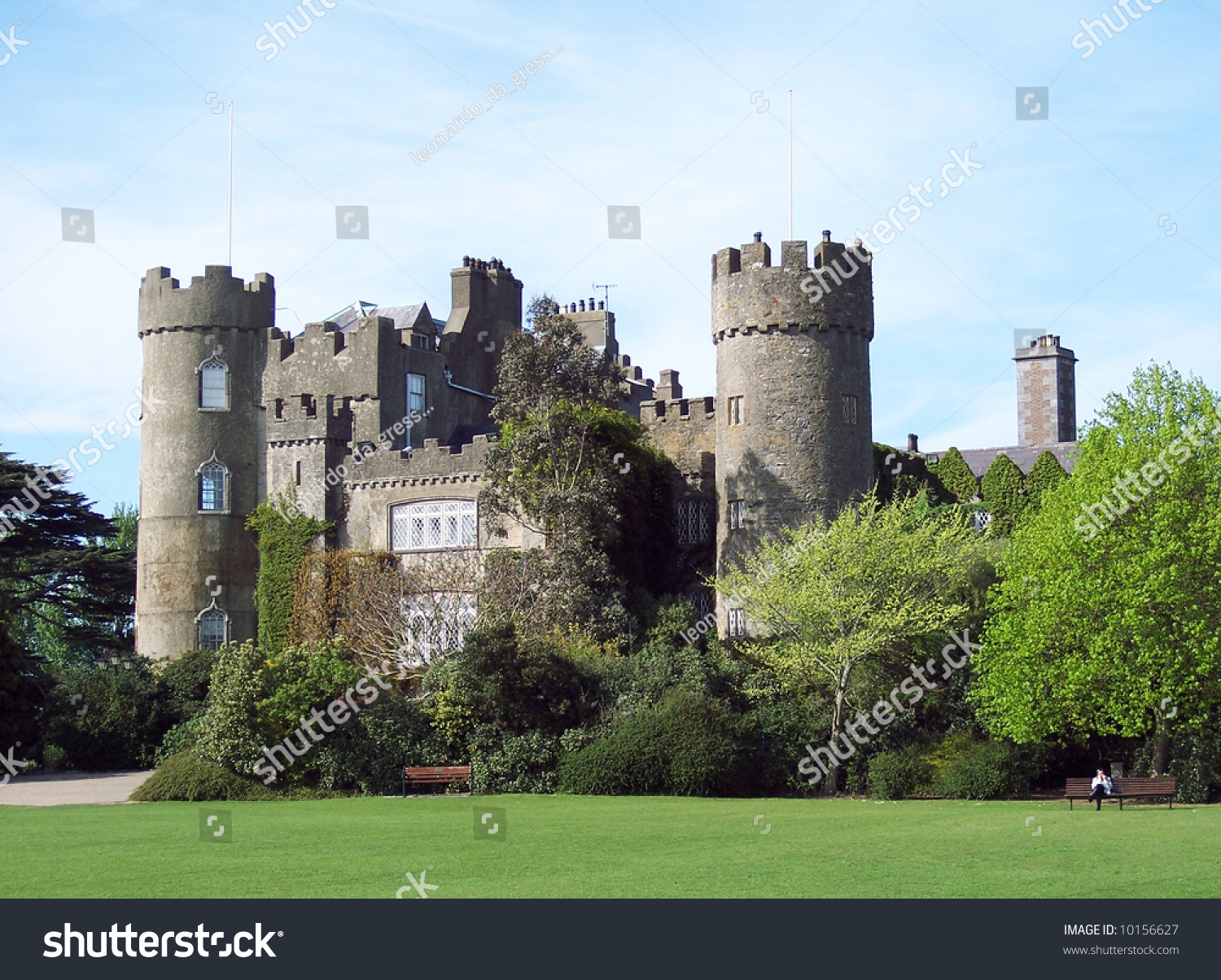 Malahide Castle Dublin Ireland Stock Photo 10156627 : Shutterstock