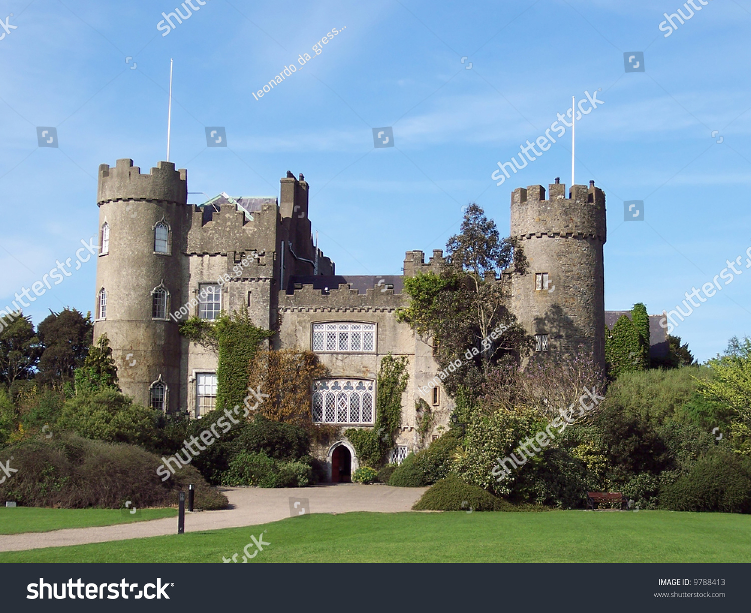 Malahide Castle, Dublin, Ireland Stock Photo 9788413 : Shutterstock