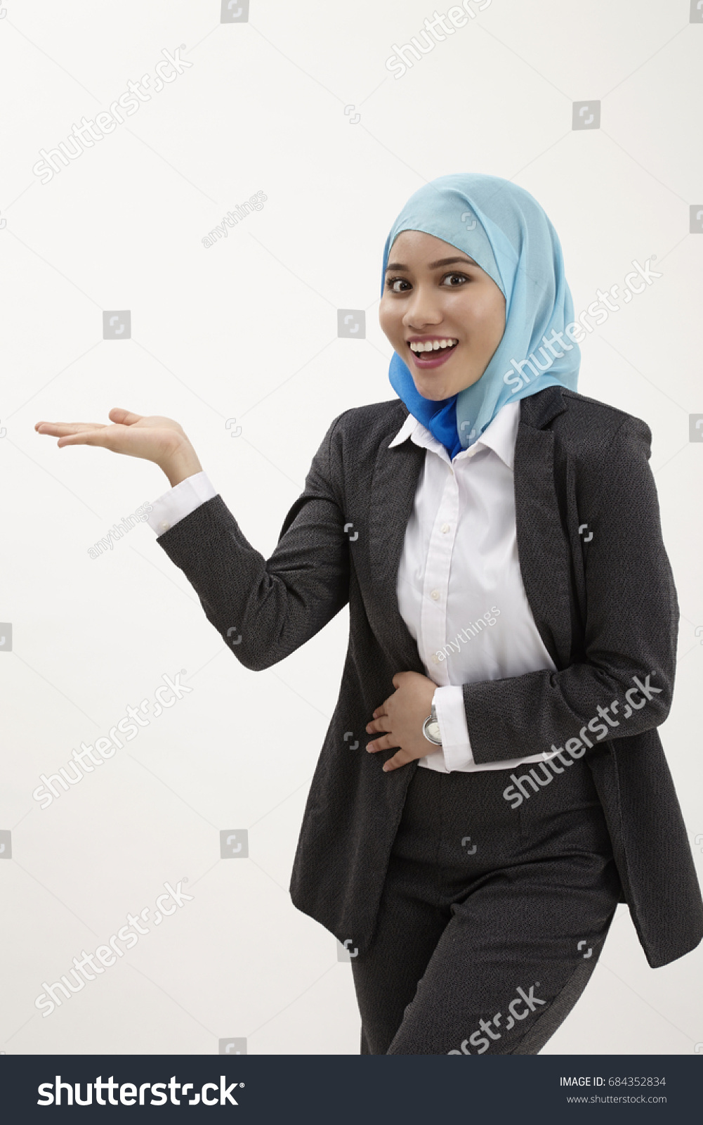 Malay Businesswoman Doing Presentation Stock Photo Edit Now 684352834