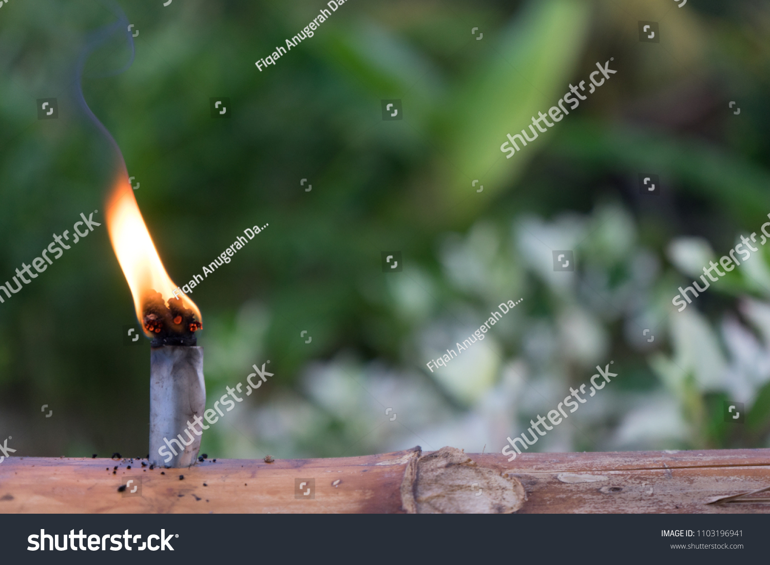 Malay Tradition Oil Lamp Pelita Made Stock Photo 1103196941 | Shutterstock