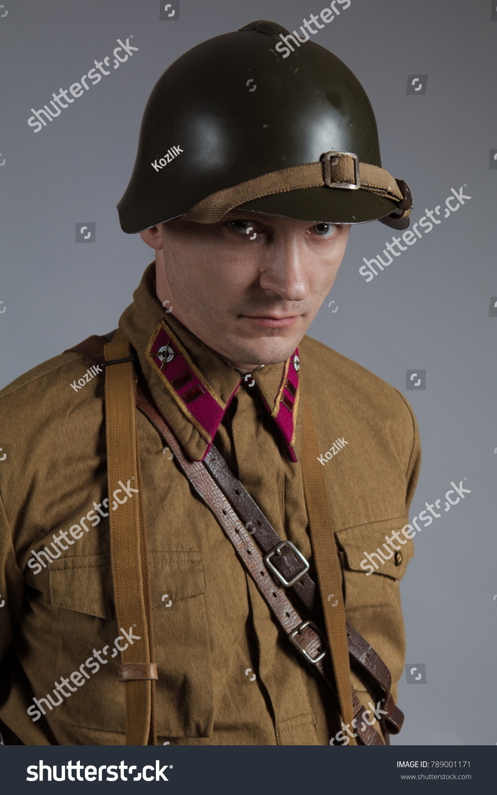 Male Actor Form Officer Red Army Stock Photo 789001171 | Shutterstock