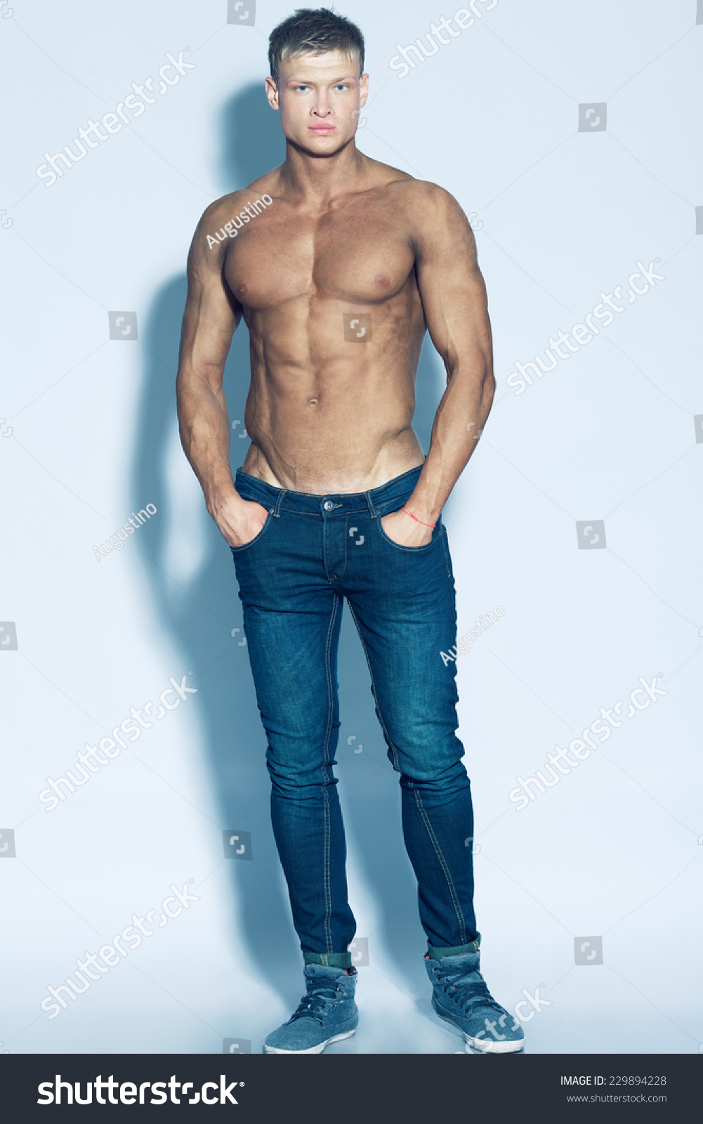 Male Beauty Fashion Concept Full Length Stock Photo Edit Now