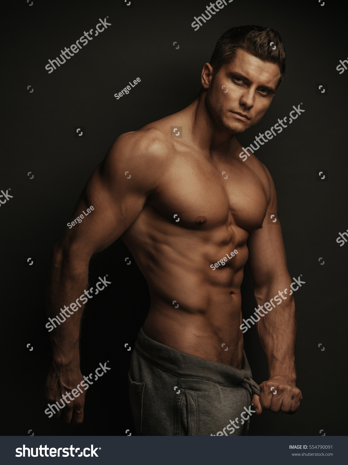 Male Fitness Model Stock Photo (Edit Now) 751119133 