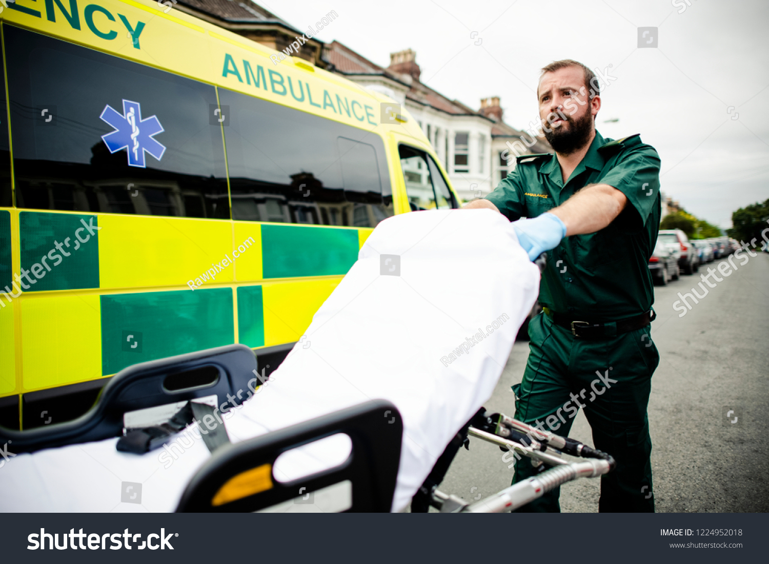 paramedic stretcher