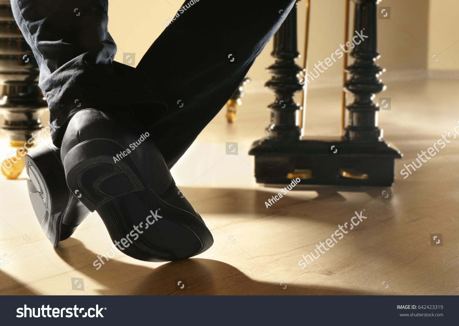 Man Feet While Playing Piano Stock Photo 642423319 | Shutterstock