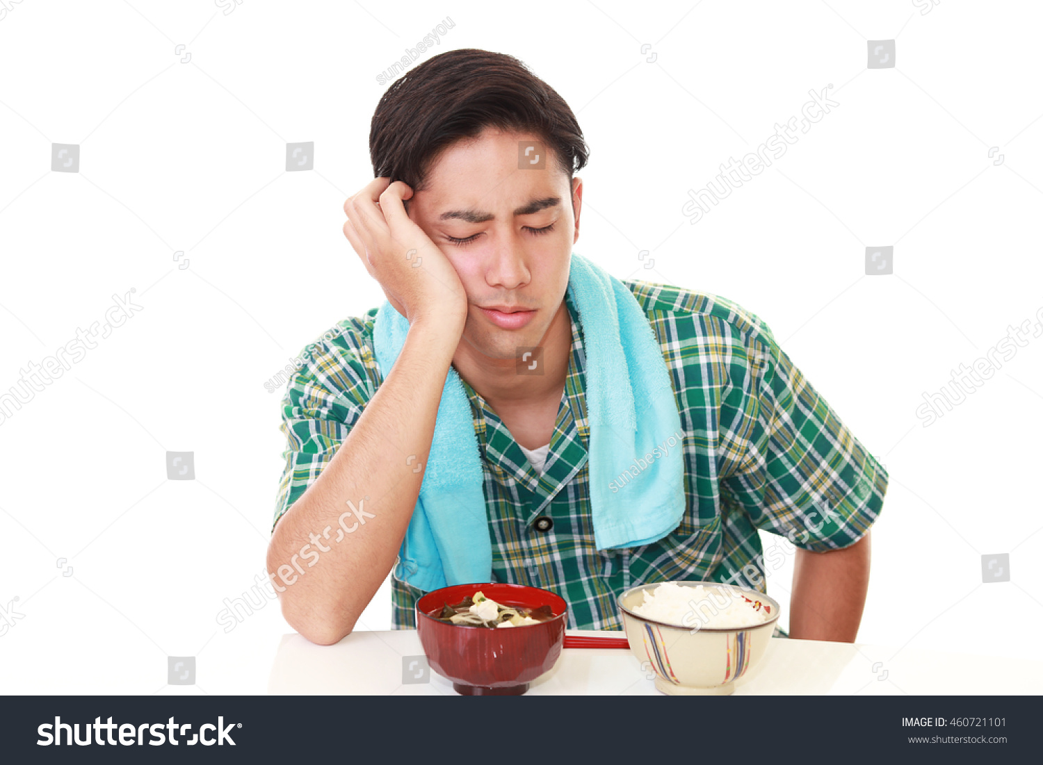 Man Has No Appetite Stock Photo 460721101 : Shutterstock