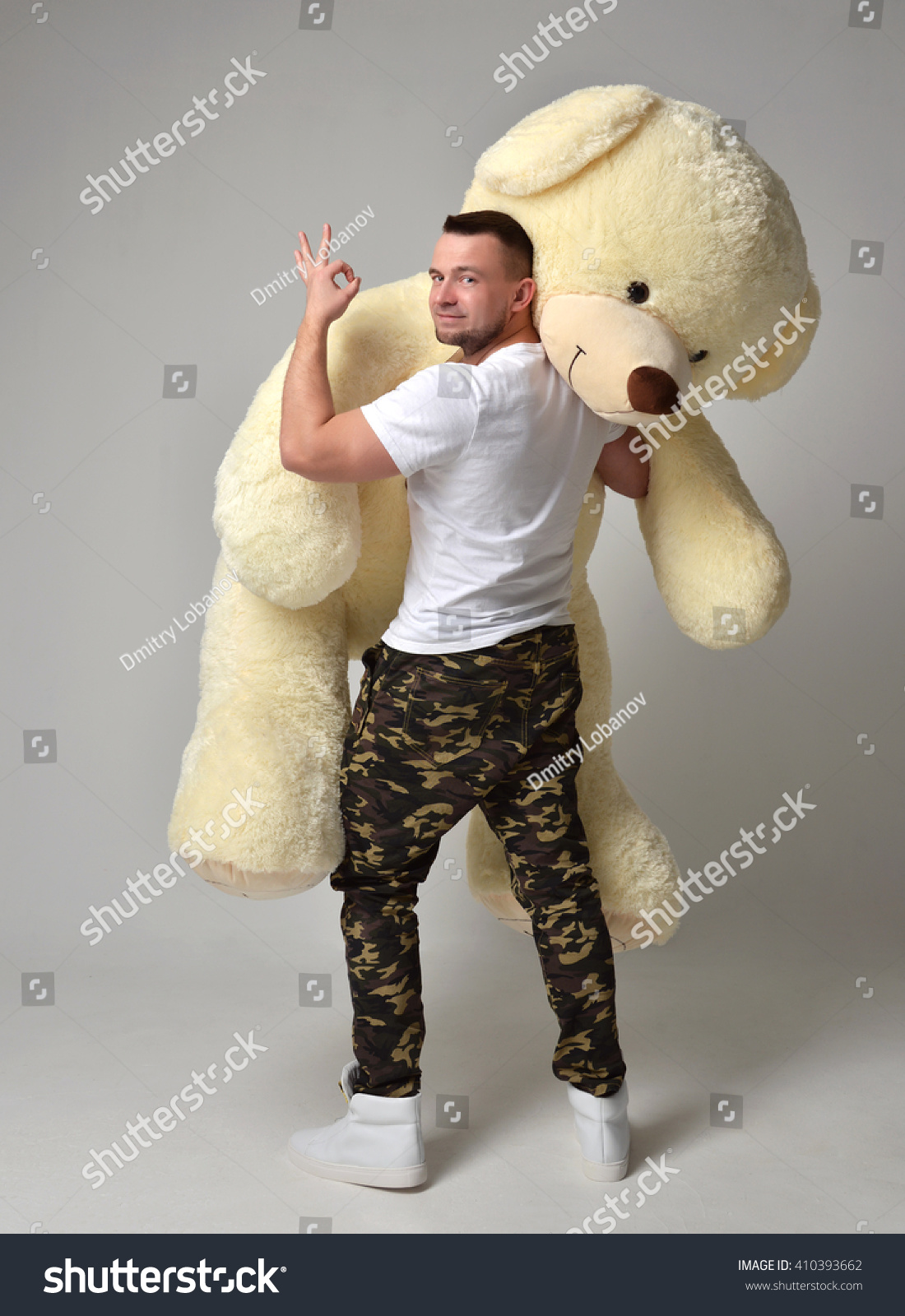 man size teddy bear