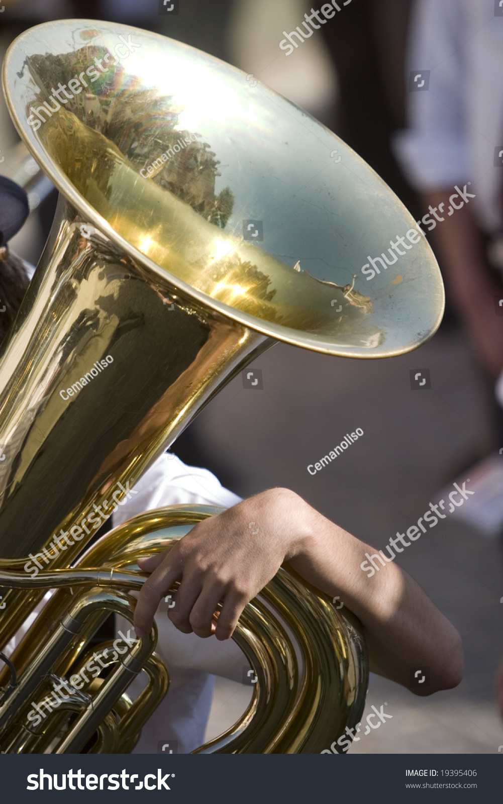 Man Playing Tuba Stock Photo 19395406 : Shutterstock