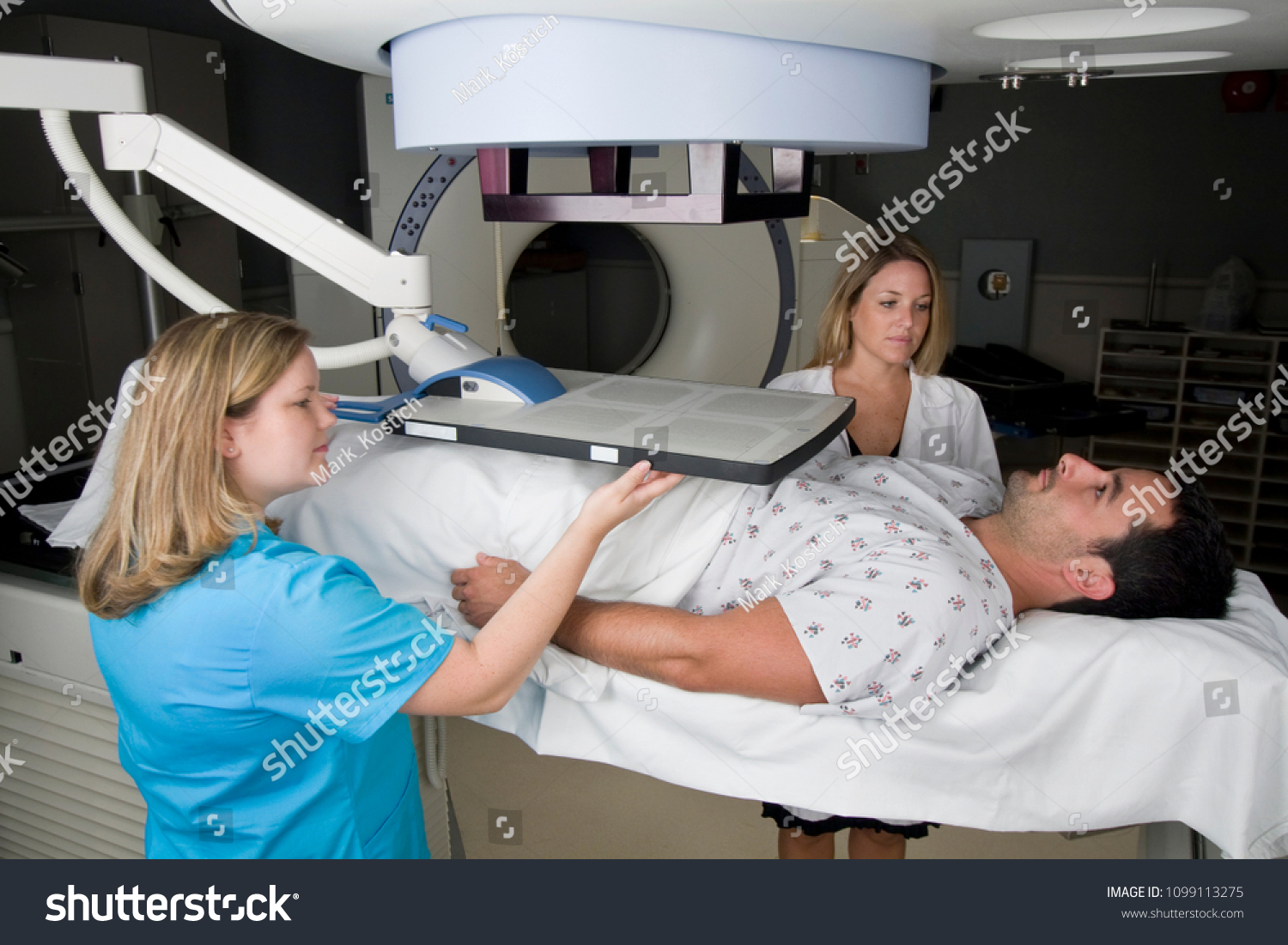 Man Receiving Radiation Therapy Treatments Prostate Stock Photo man-receiving-radiation-therapy-treatments-prostate-stock-photo