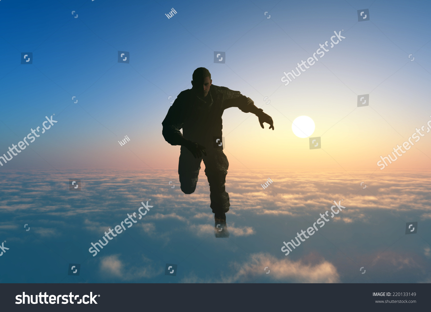 running on clouds