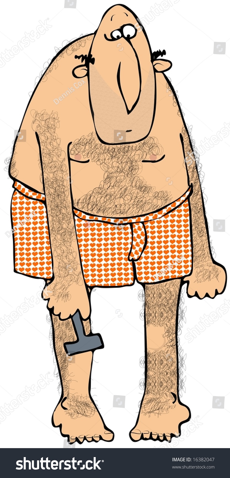 Confirm. shaved his legs and he was a she mistake Have removed shaved his legs and he was a she all not