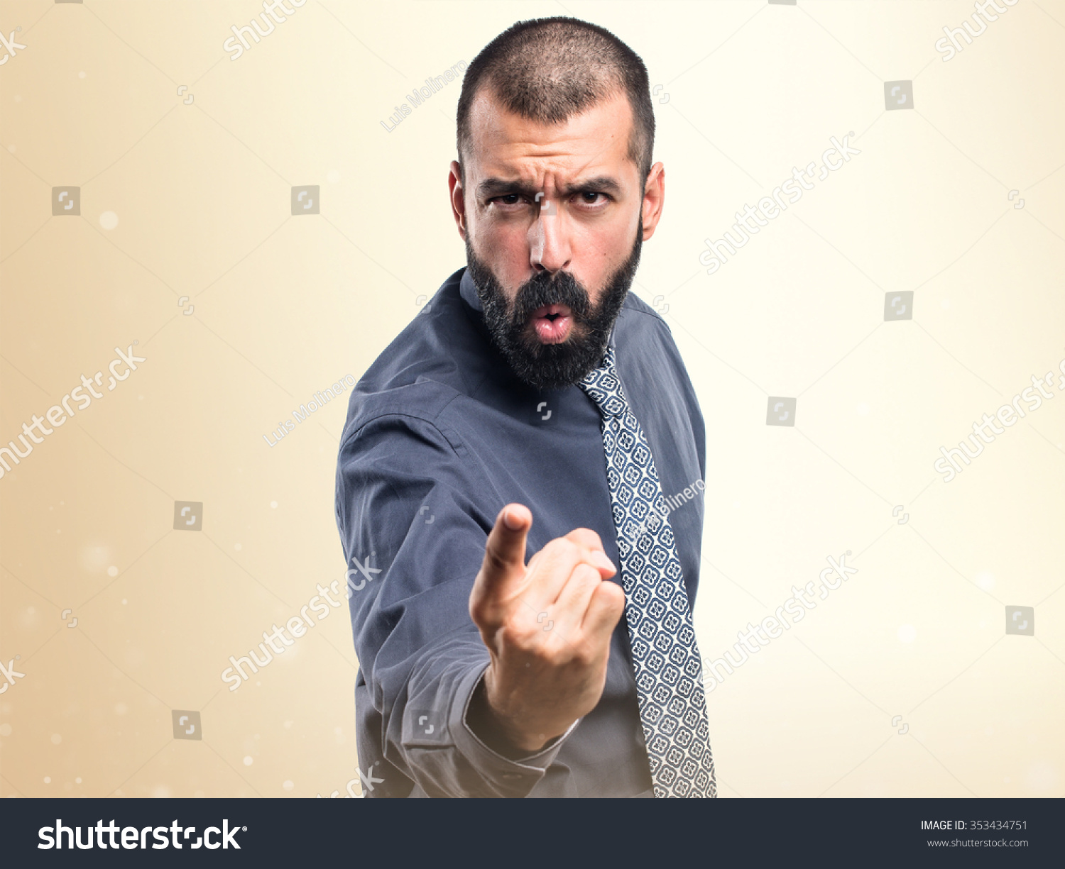 Man Shouting Stock Photo 353434751 : Shutterstock