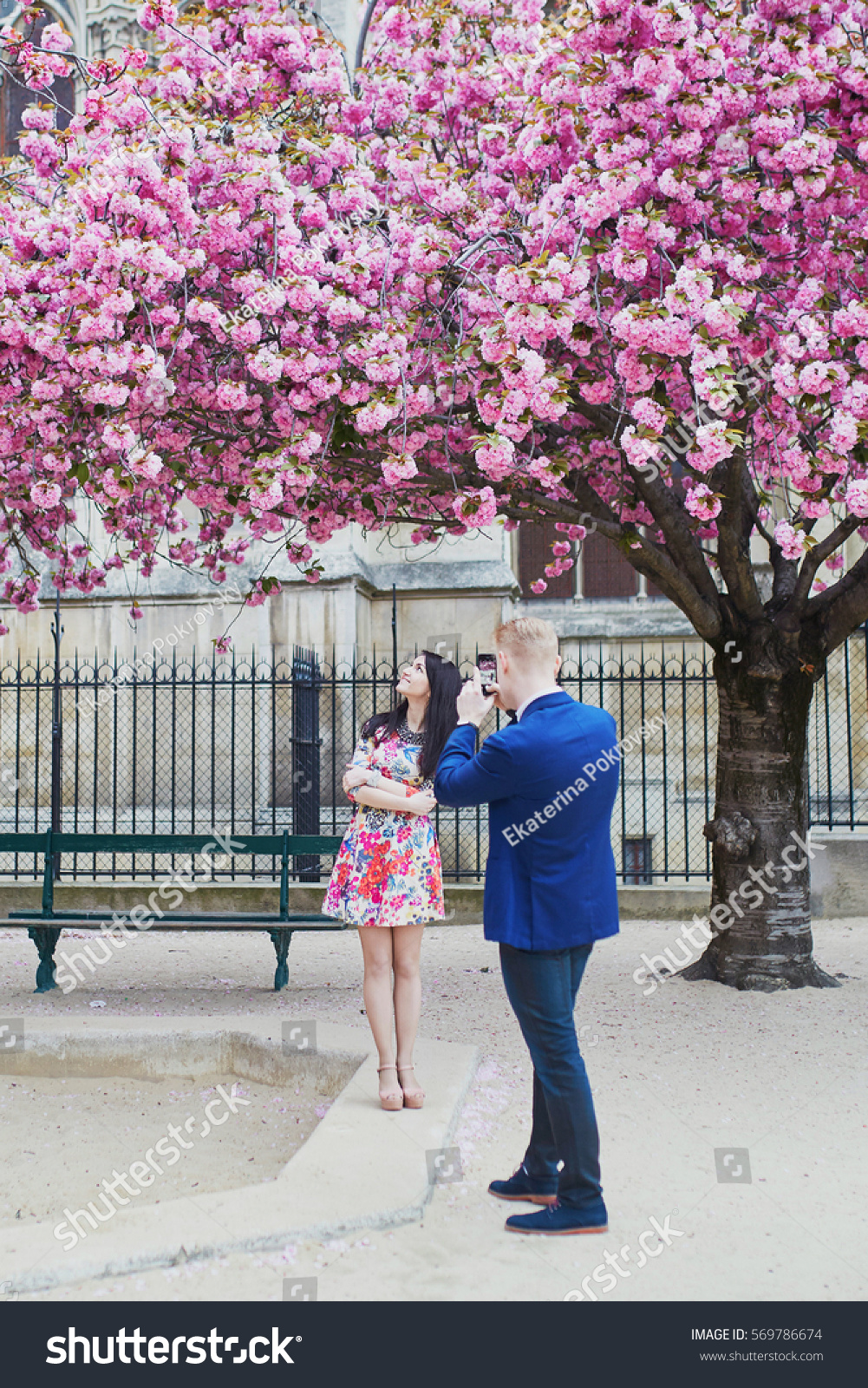 Cherry blossom dating site in Paris