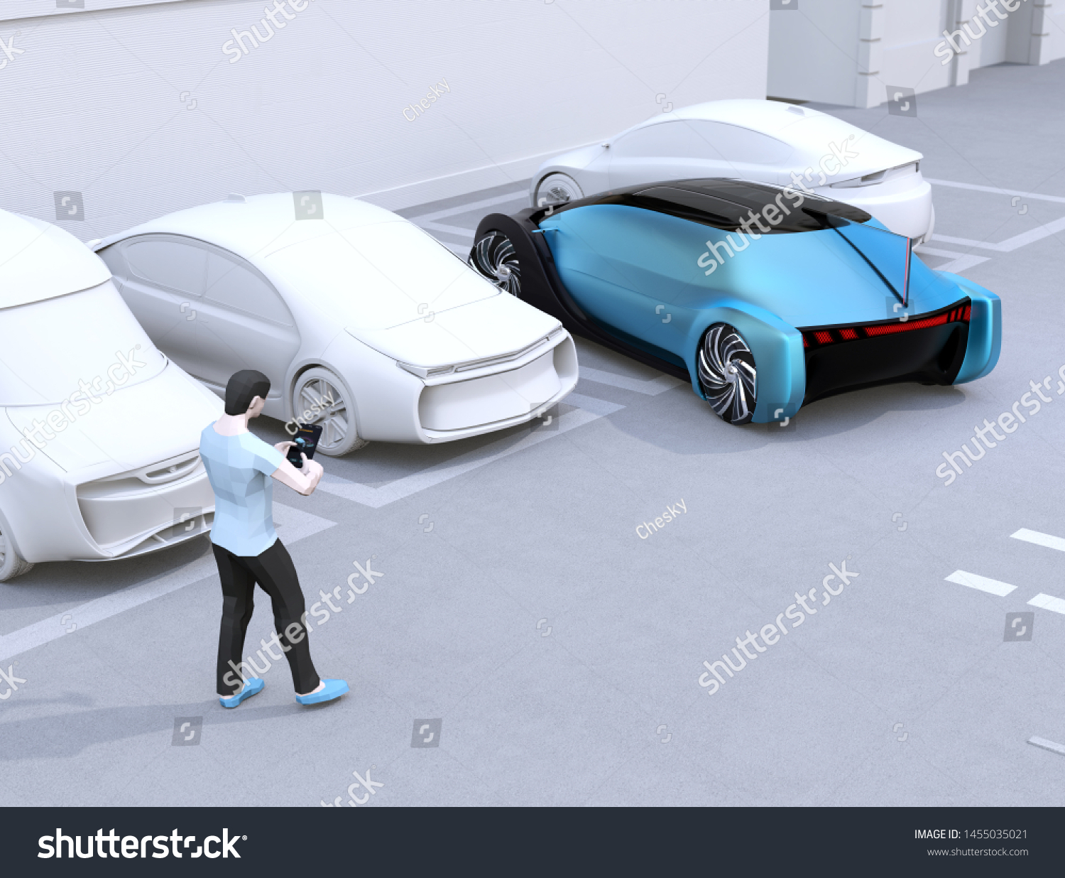 remote control car park