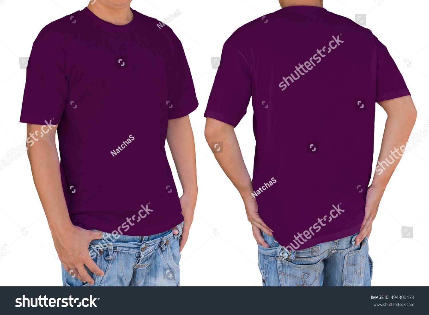 dark purple t shirt