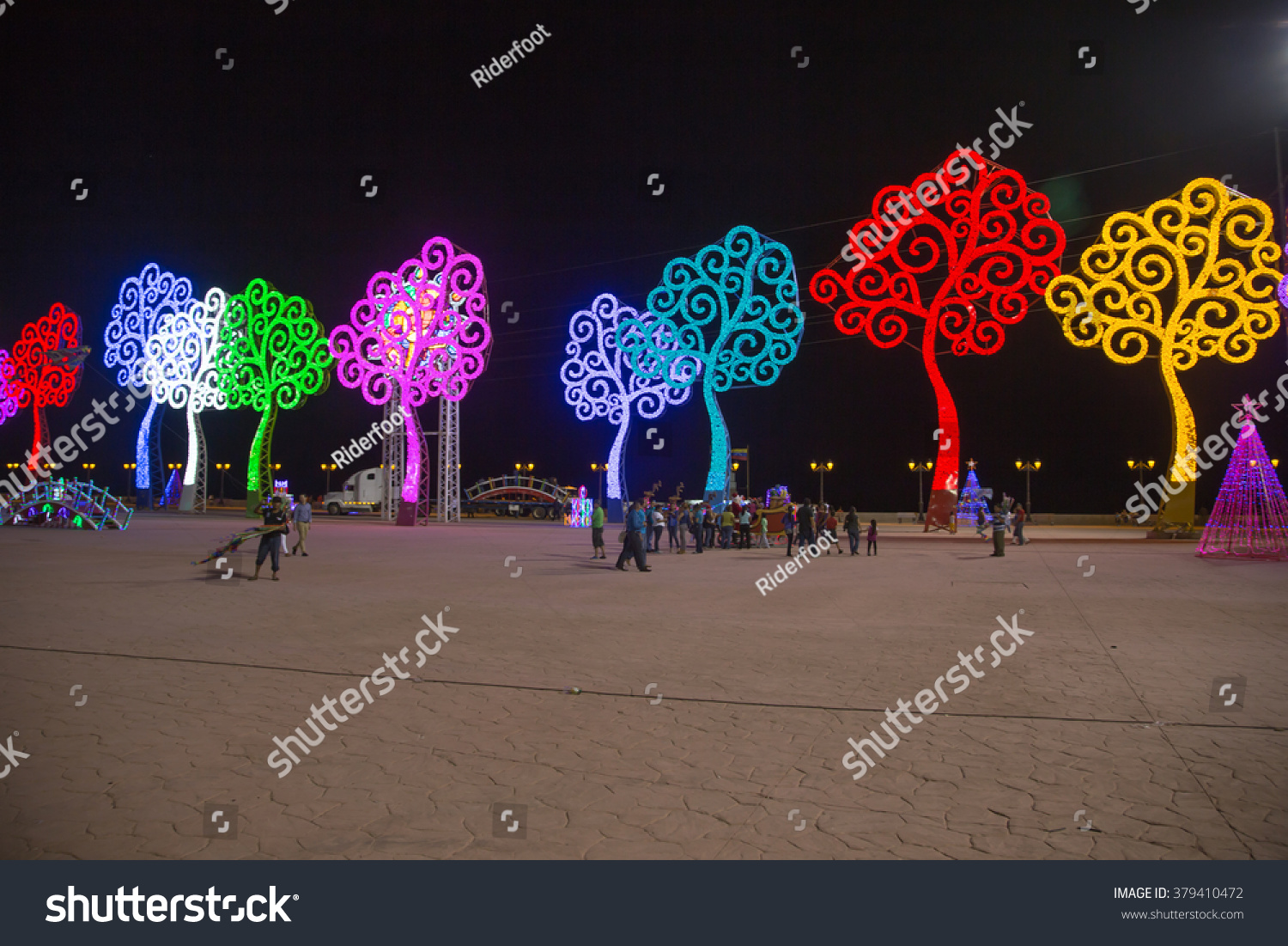 Managua Nicaragua December 22 2015 Arboles Stock Photo 379410472 ...