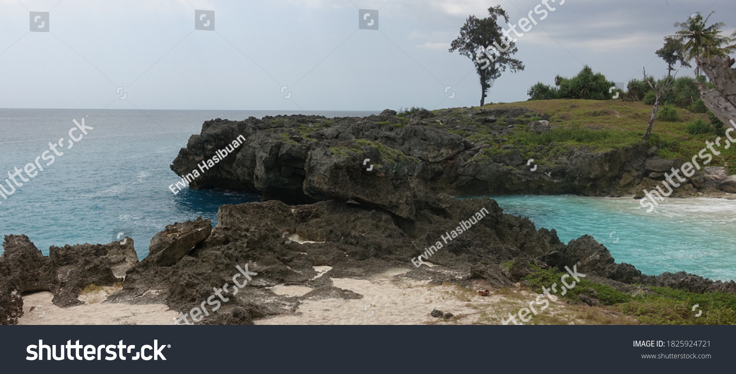 Mandorak Beach Southwest Sumba Regency Indonesia Stock Photo 1825924721 ...