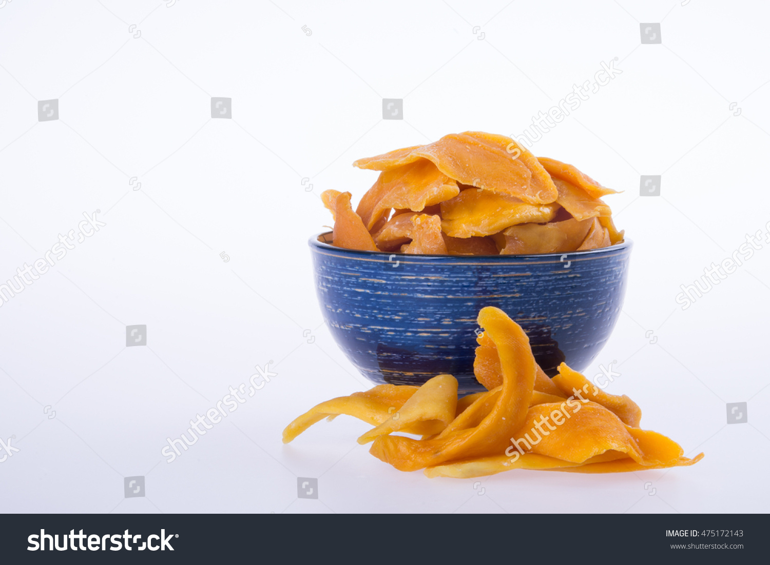 Mango Dry In Bowl Or Dried Mango Slices Stock Photo 475172143 ...