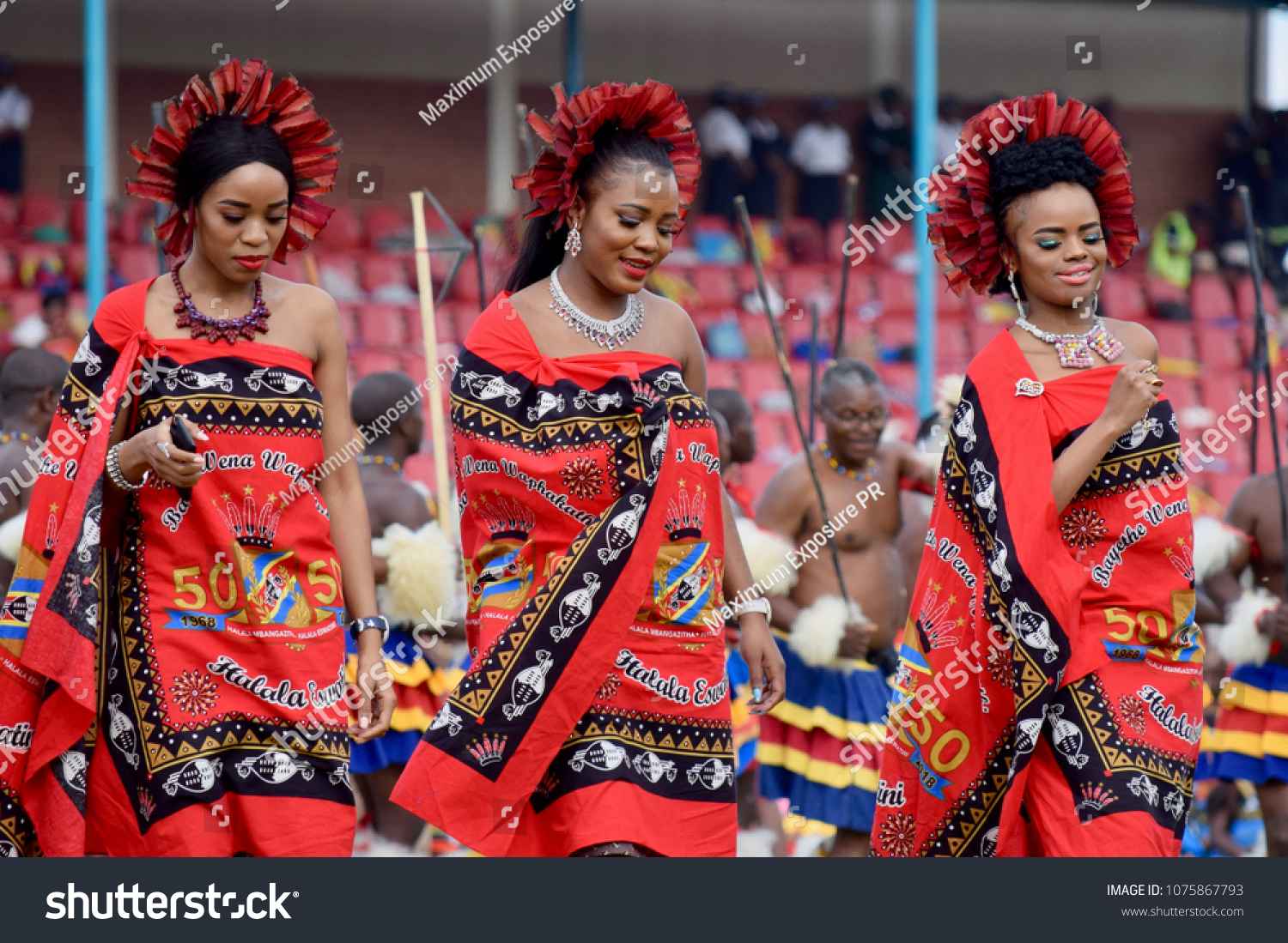 king mswati traditional attire