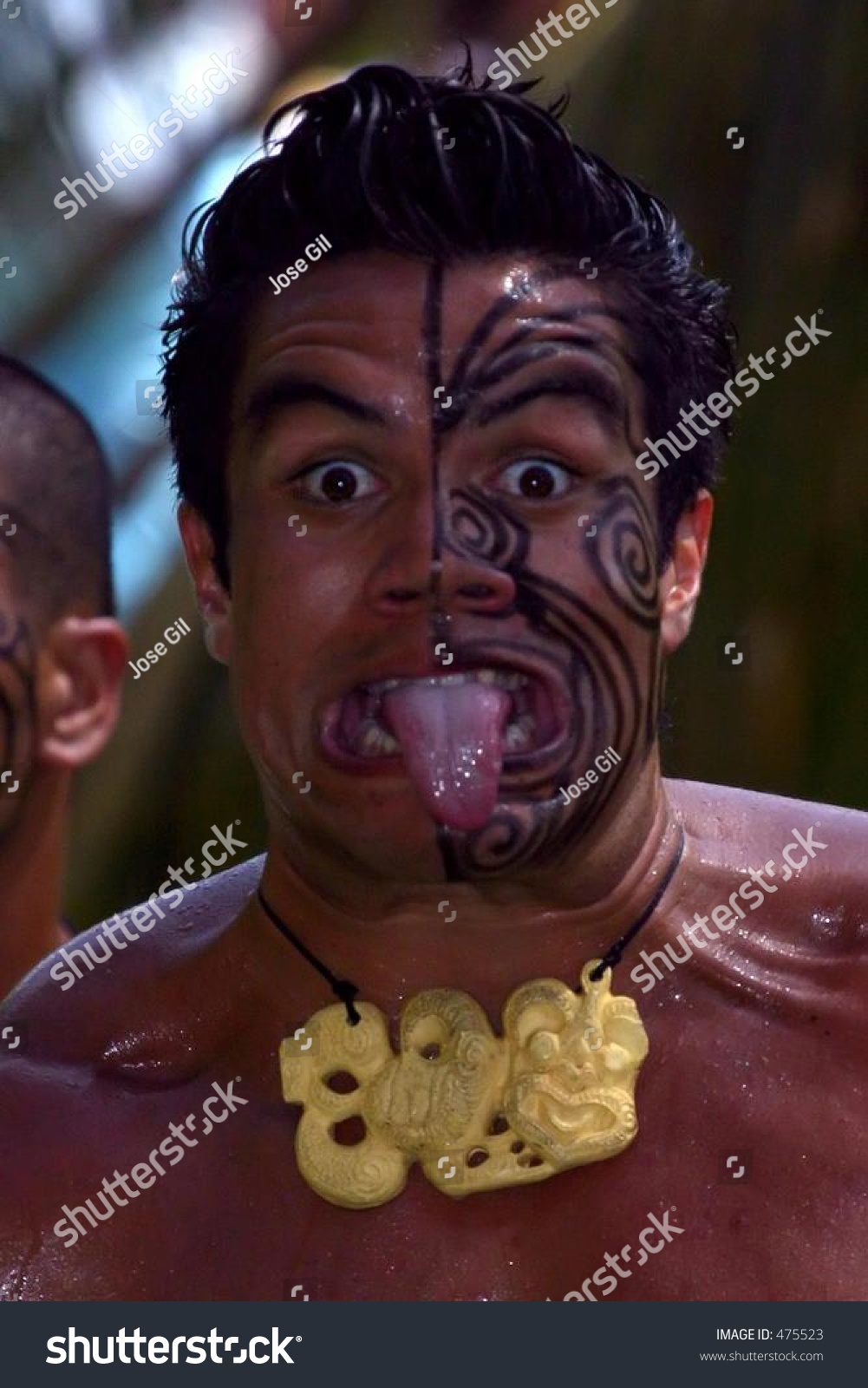 Maori Performing Haka Dance War Dance Stock Photo 475523 - Shutterstock 