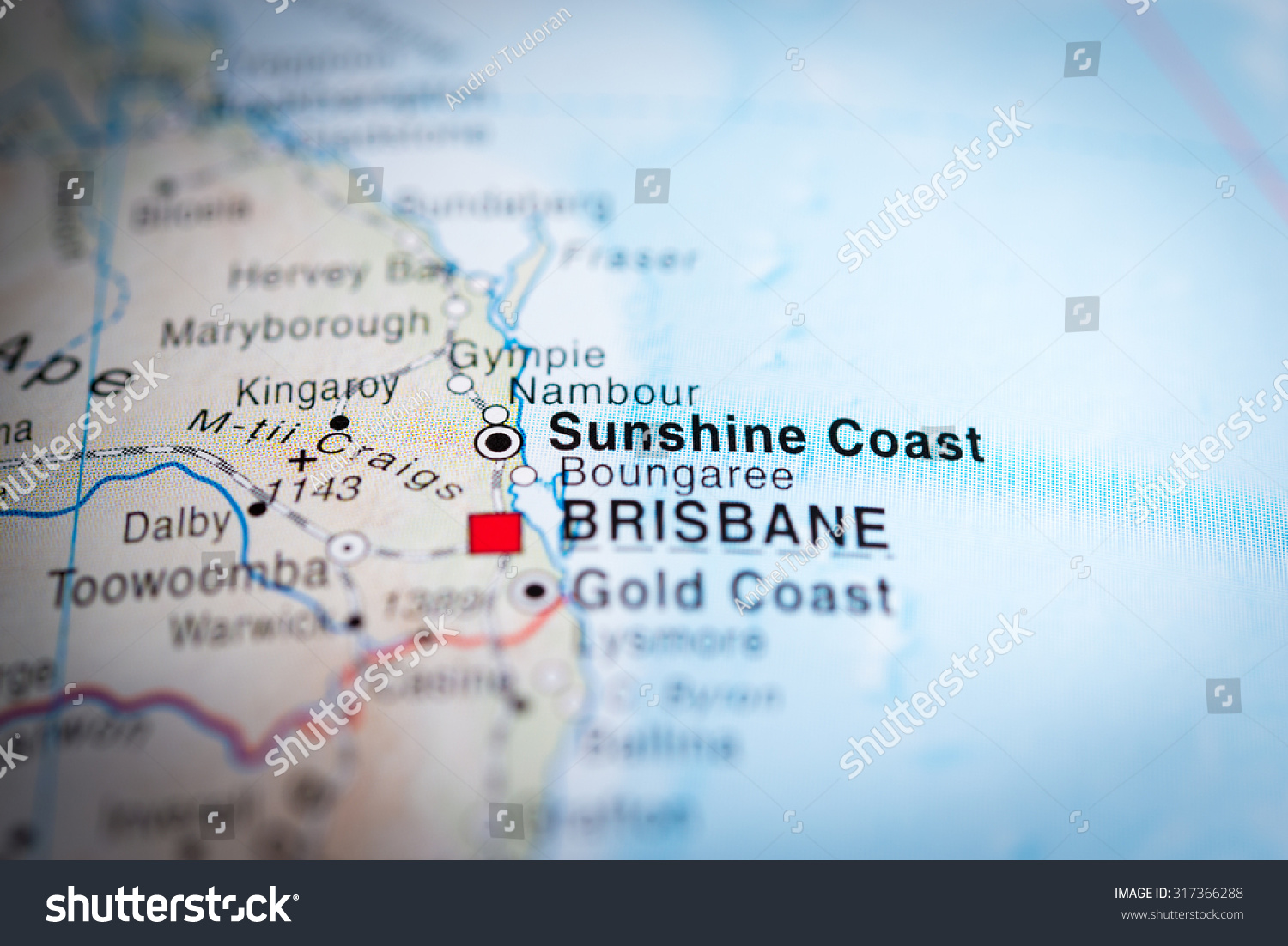 Sunshine coast australia map : 30 photos et images de stock | Shutterstock