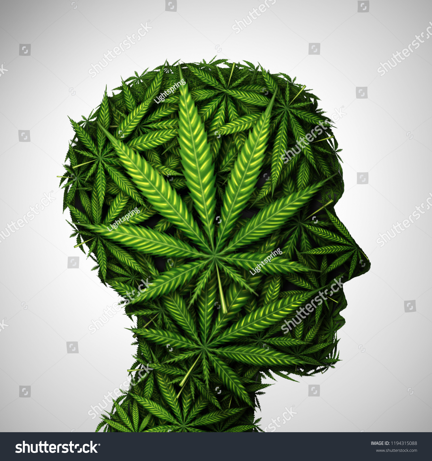 Картинки марихуана в 3d фото головок марихуаны