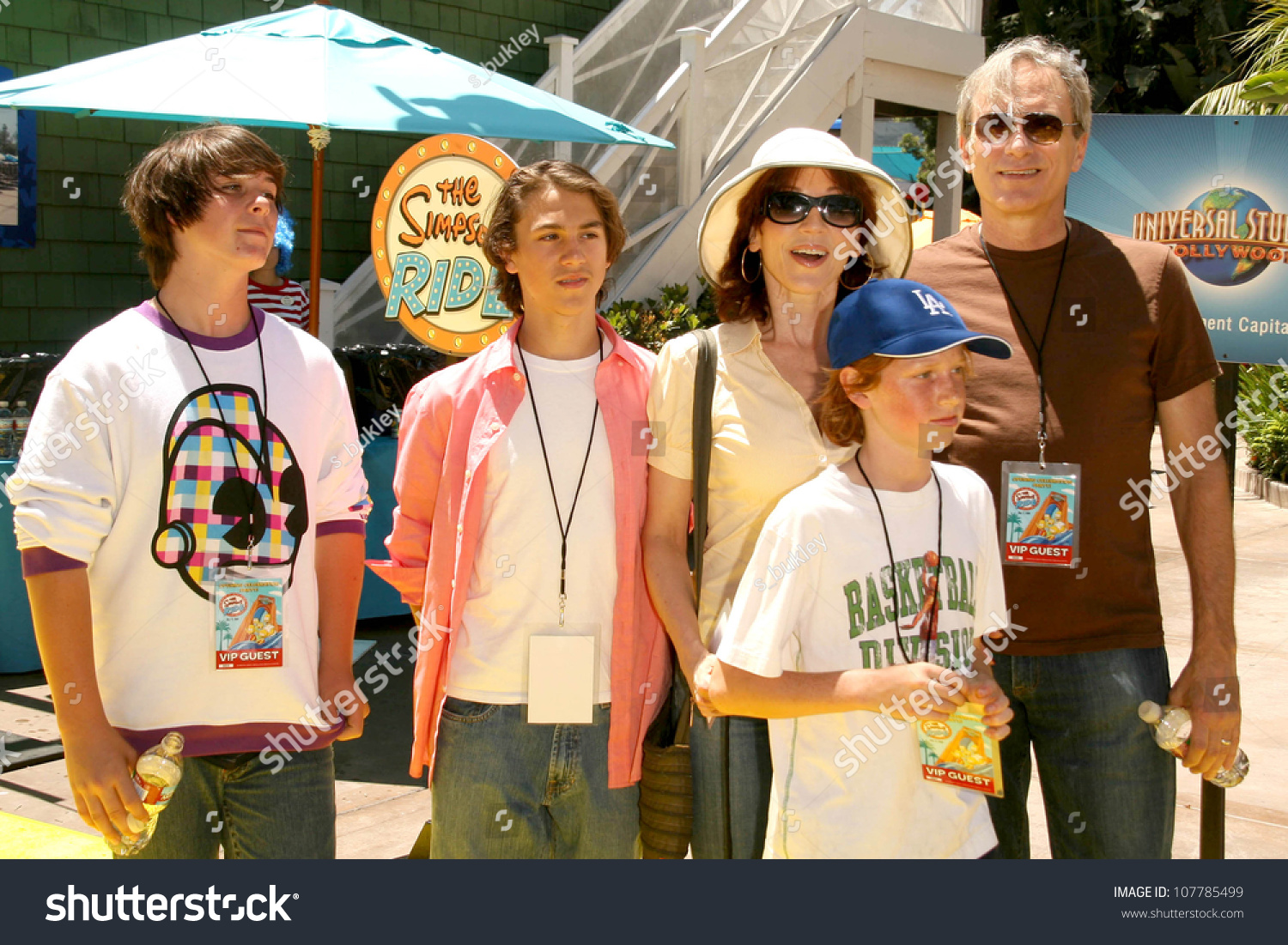 Marilu Henner And Family At The Grand Opening Of 