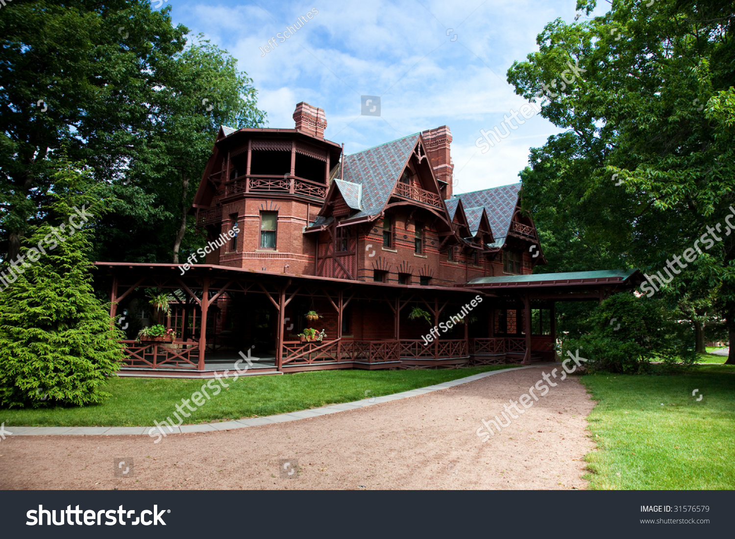 Mark Twain House Stock Photo Edit Now 31576579